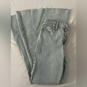 Highest rise, extreme flare festival pants
